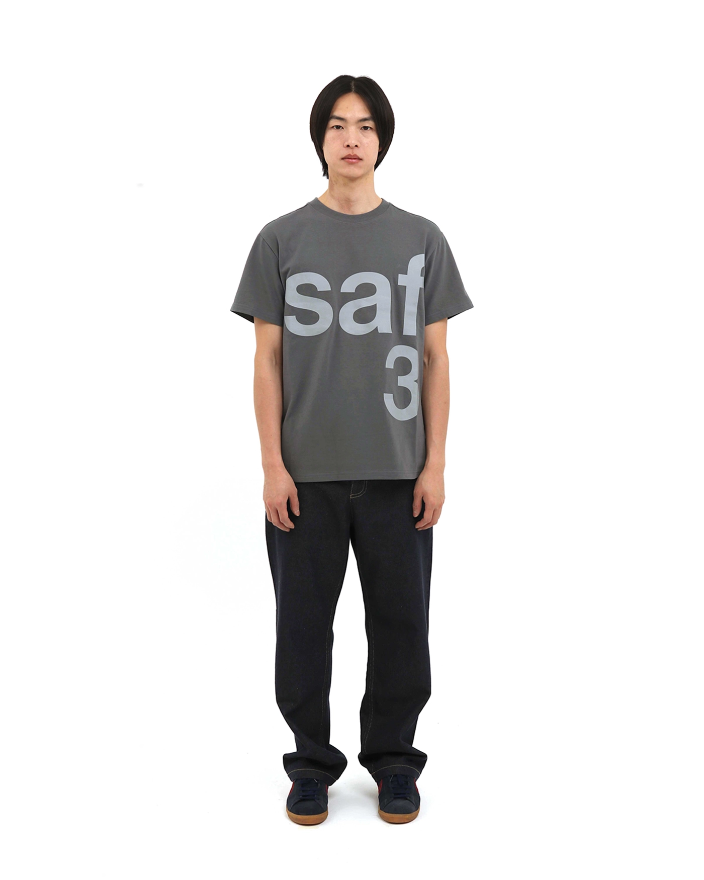 SAFARISPOT BASIC SAFARI TEE CHARCOAL